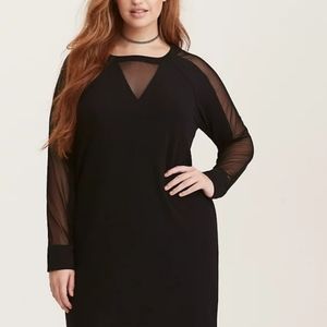 Torrid Mesh Inset Sweaterdress - sz.0